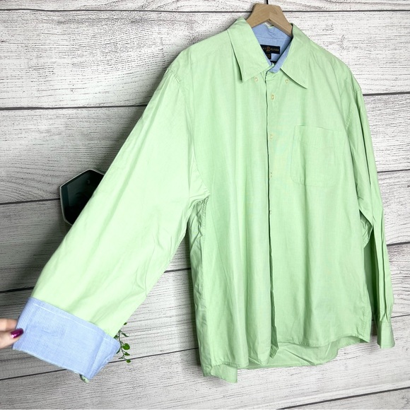 Tommy Hilfiger Golf Green Casual Button Down Shirt Men’s Size XXL - Picture 3 of 9